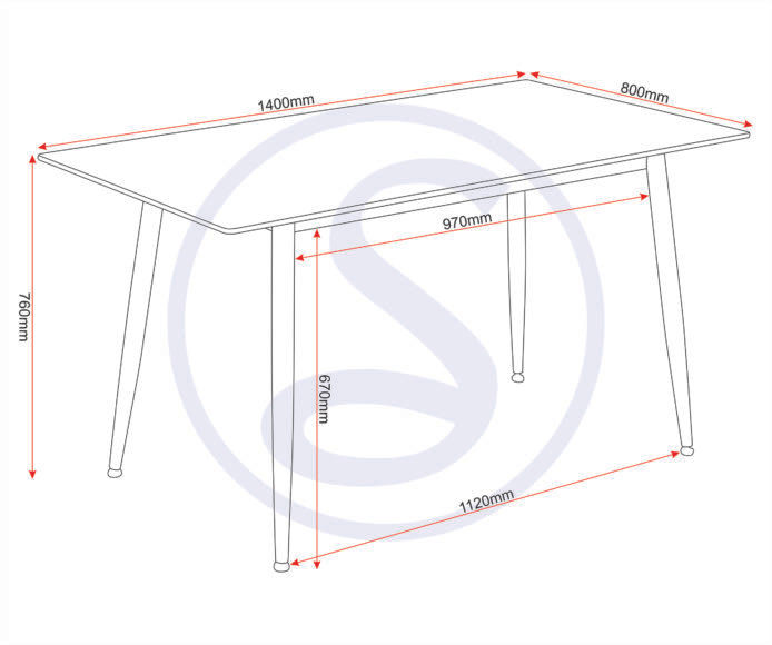 Thumbnail: Fenton Dining Table & 4 Light Grey Chairs