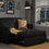 Thumbnail: Oslo Sofa Bed Charcoal Grey