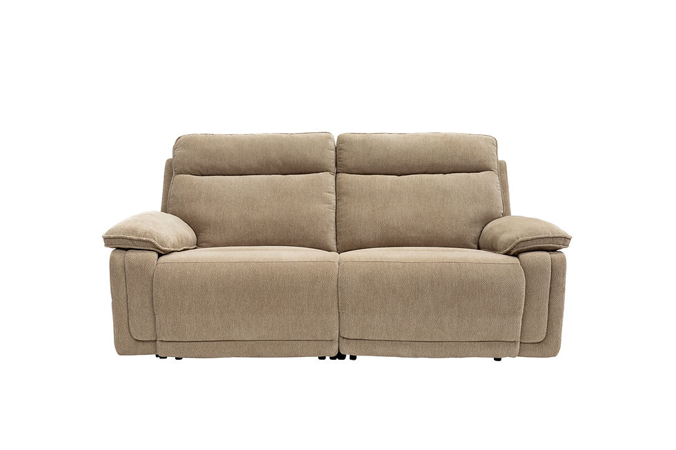 Thumbnail: Capri Powered Reclining 3 Seater - Caramel
