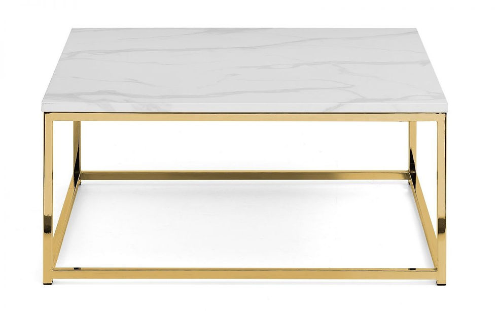 Thumbnail: Scala Gold Marble Top Coffee Table