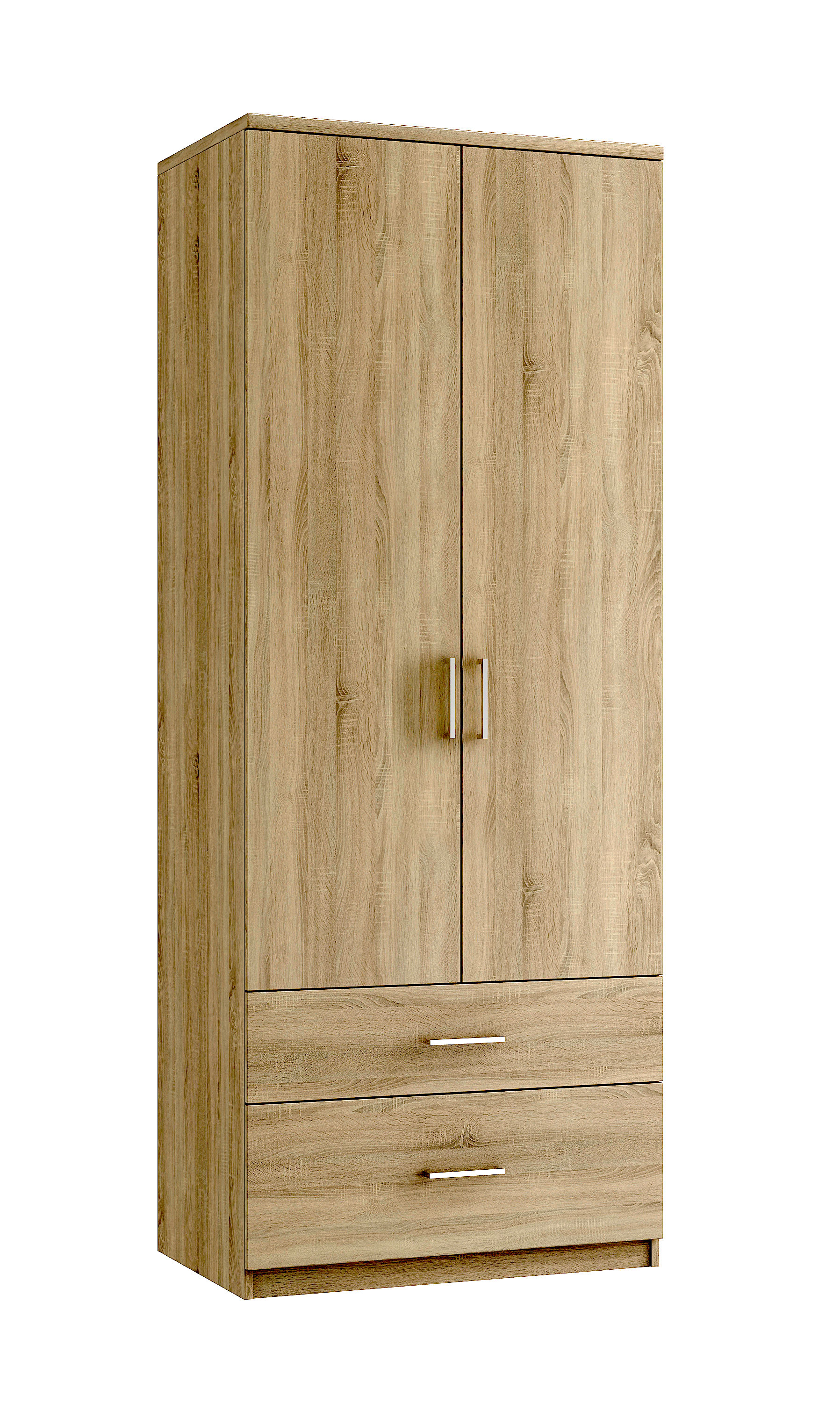 Truro 2 Door Tall Gents Wardrobe