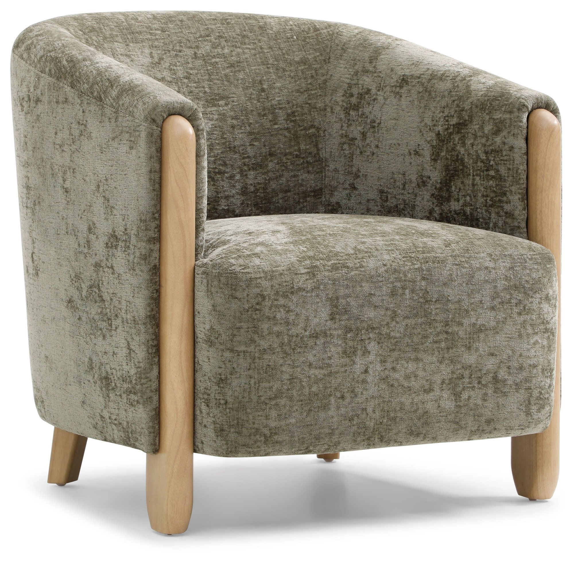 Jules Olive Tub Accent Chair