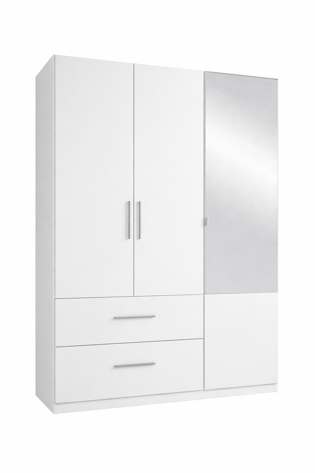 Alpine 3 Door Wardrobe - White
