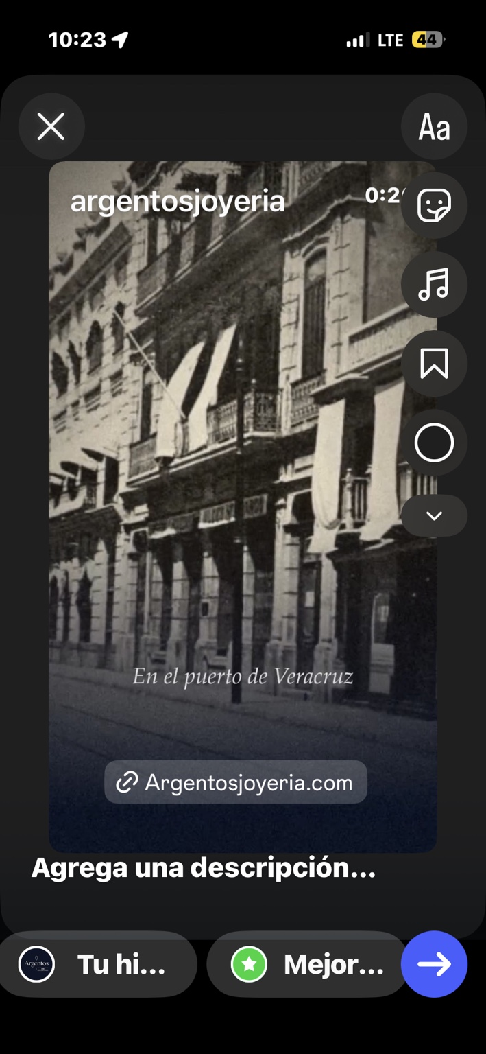 Imagen histórica del puerto de Veracruz compartida por la familia