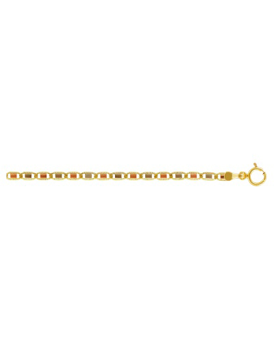 Cadena de Oro 14 k Valentino 50 Danesa Colores DH joyería Los dos hermanos