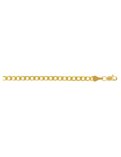 Cadena de Oro 14 k Cubana Americana 80 DH joyería Los dos hermanos