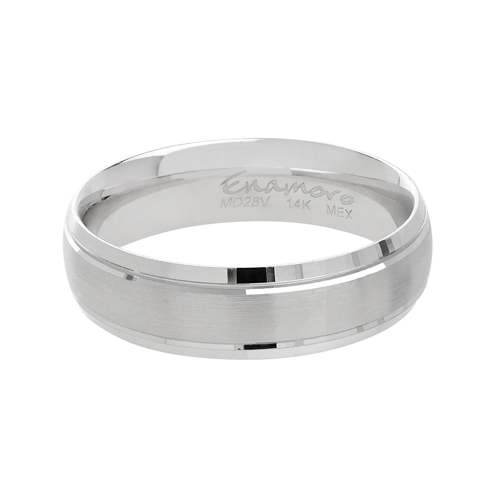 Argolla CF065B-64: Confort Blanca 6 mm