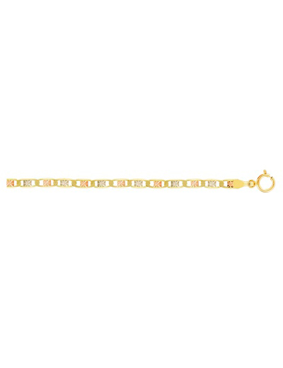 Cadena de Oro 14 k Valentino 60 Asterisco Colores DH joyería Los dos hermanos