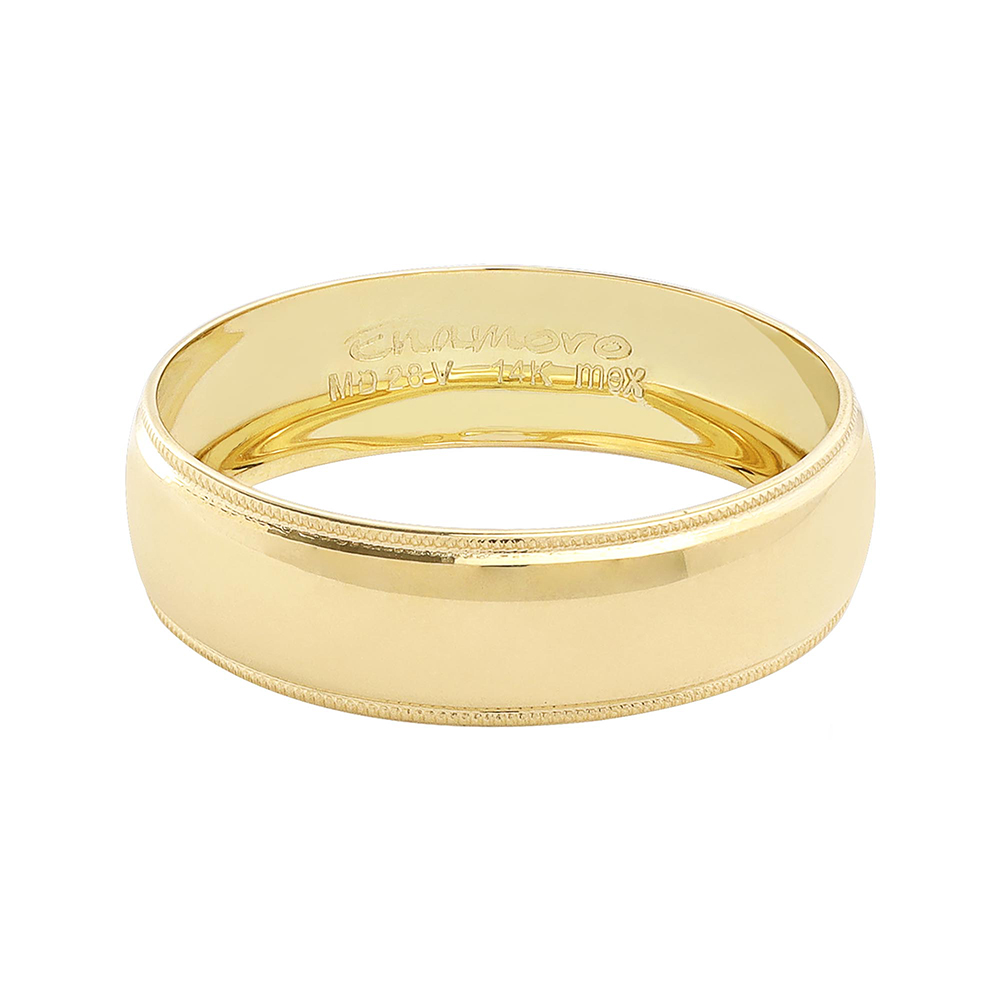 Argolla CL012: Clásica 6mm