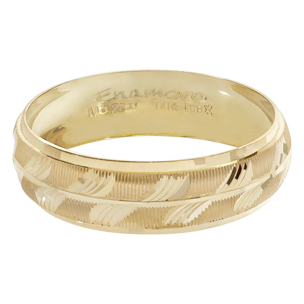 Argolla CL002: Clásica 6 mm
