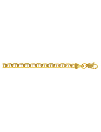 Cadena de Oro 14 k Guchi Ancla 90 Martillada DH joyería Los dos hermanos