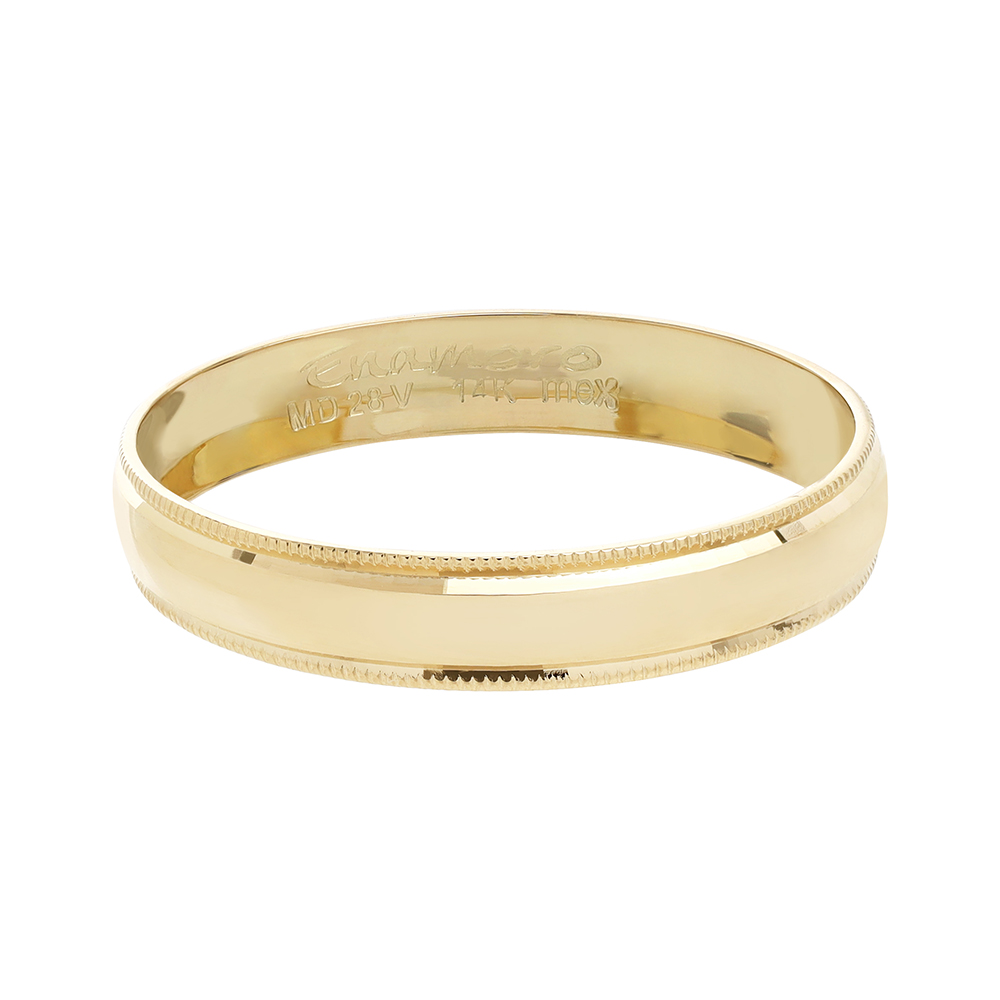Argolla CL009: Clásica 4mm