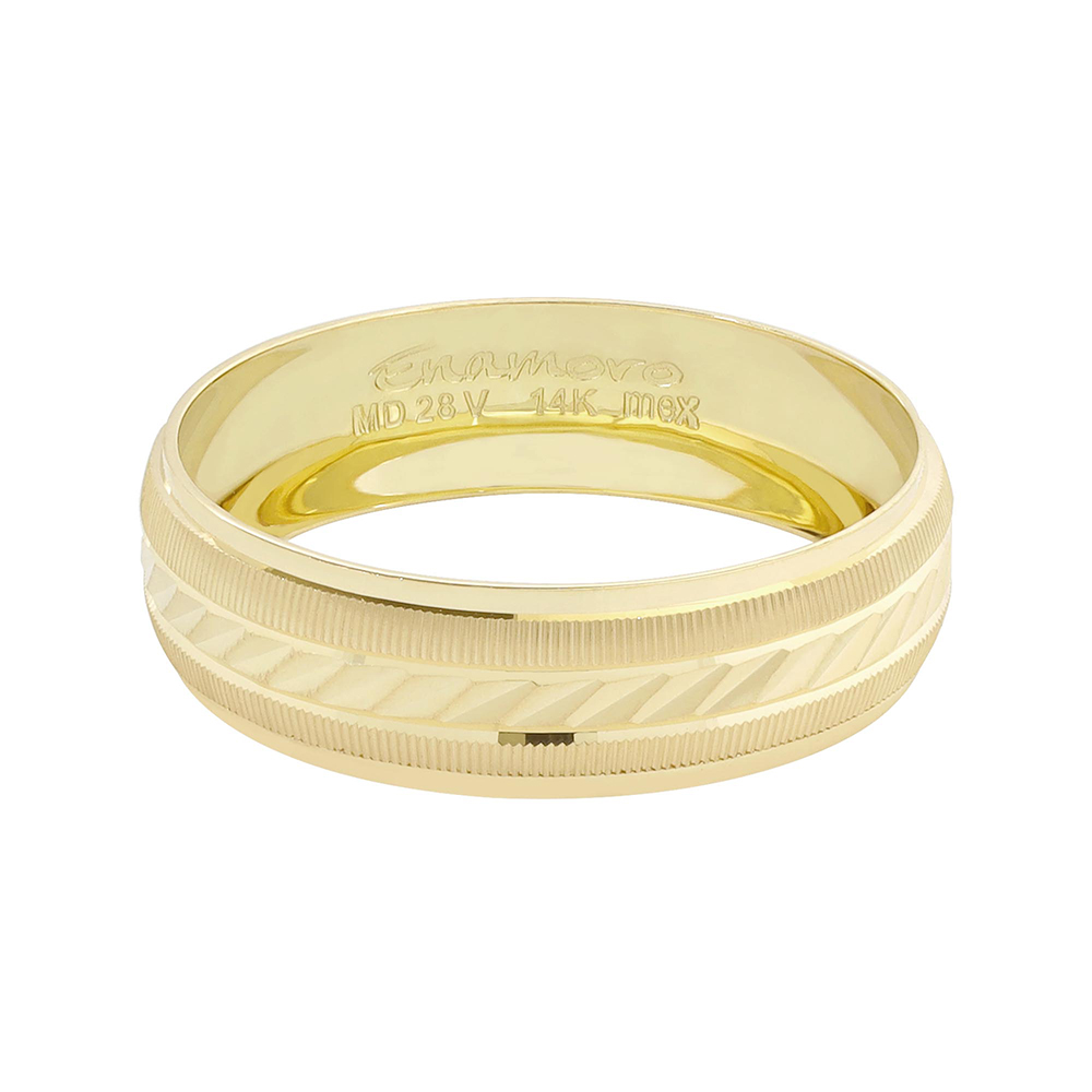 Argolla CL017: Clásica 6mm