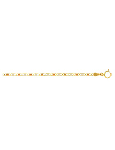 Cadena de Oro 14 k Valentino 40 Danesa Colores DH joyería Los dos hermanos