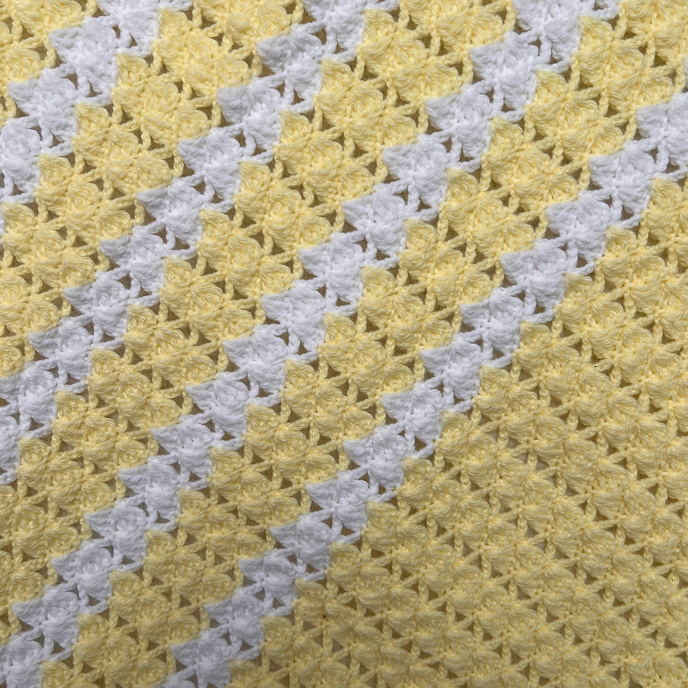 Thumbnail: Handmade Baby Blankets | Neutrals (w/teether)
