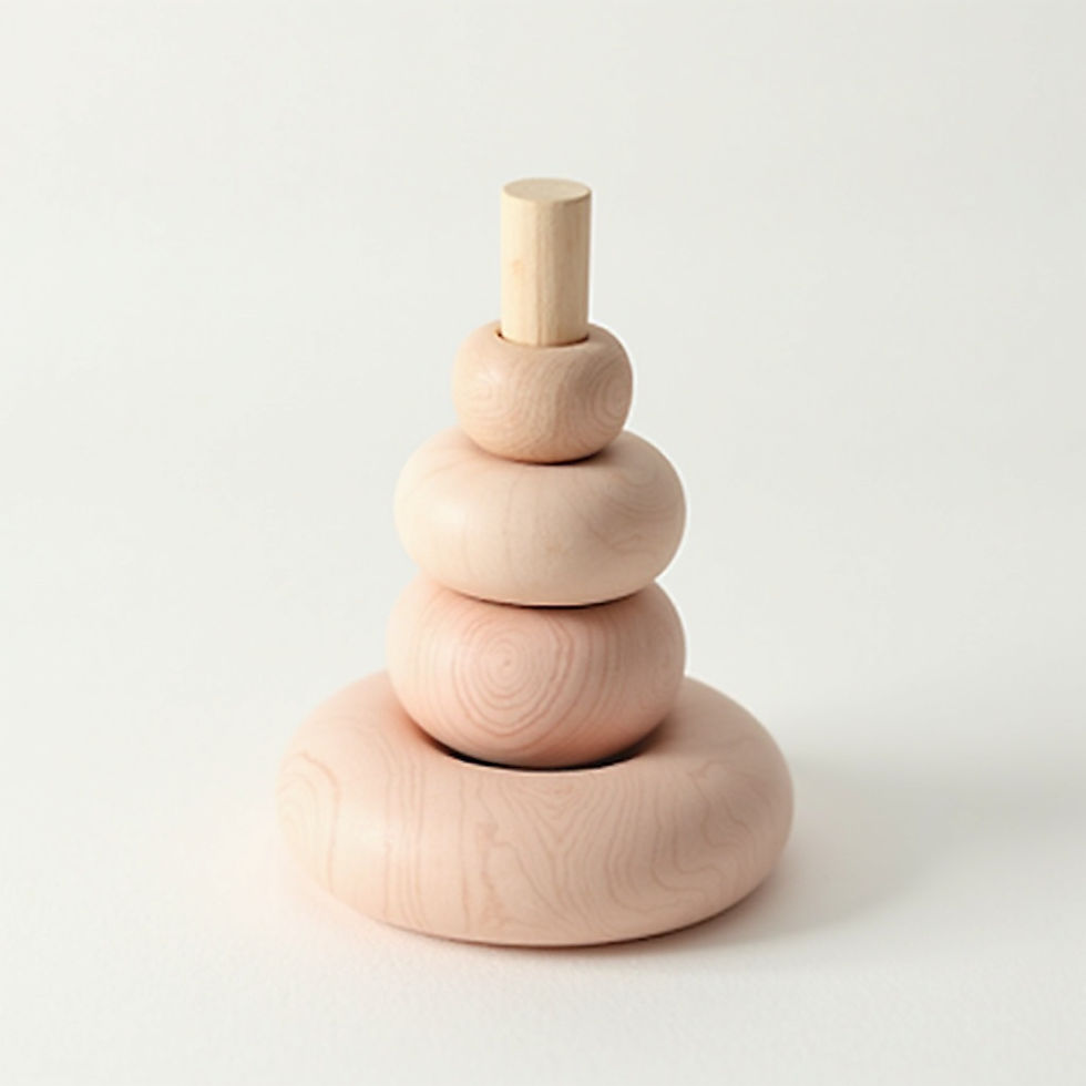 Wooden Stacking Rings