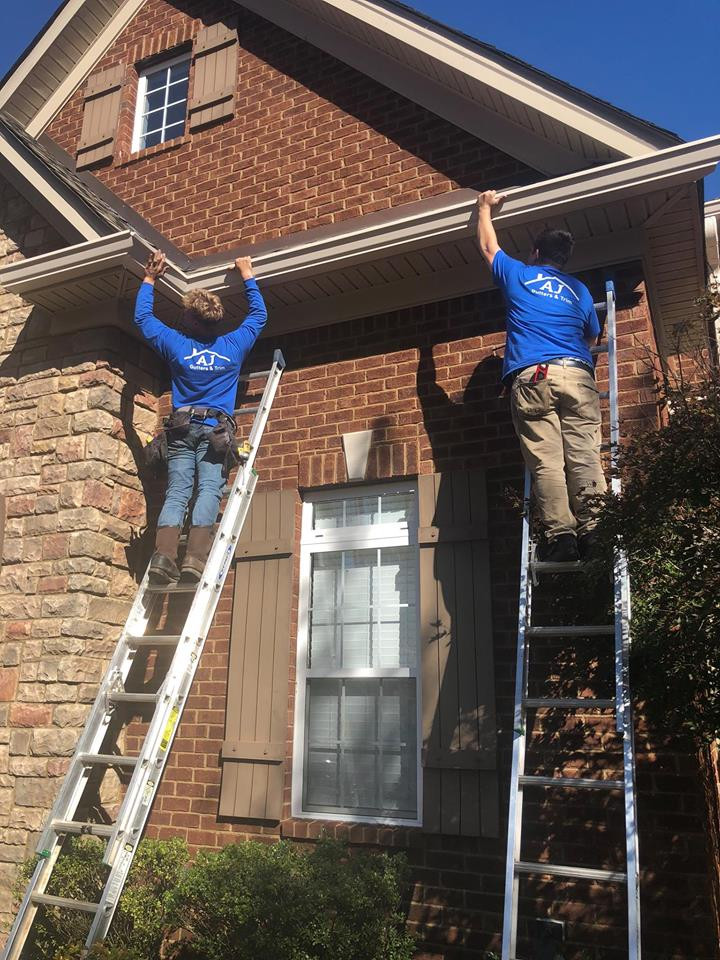 Gutter/Trim Installation and Repair AJ Gutters Tennessee