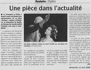 La Dorée - Etranger - DNA Avril 2009