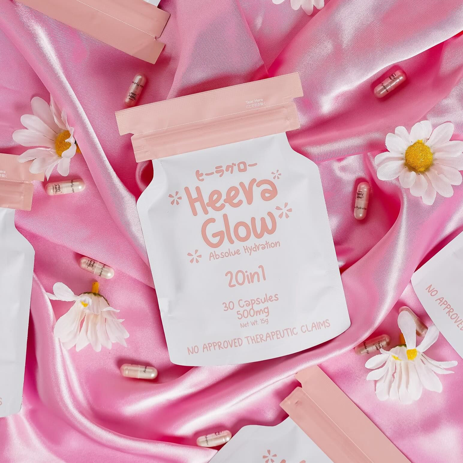 HEERA Glow Absolute Hydration 20 in 1 - 30 Capsules✅10/26