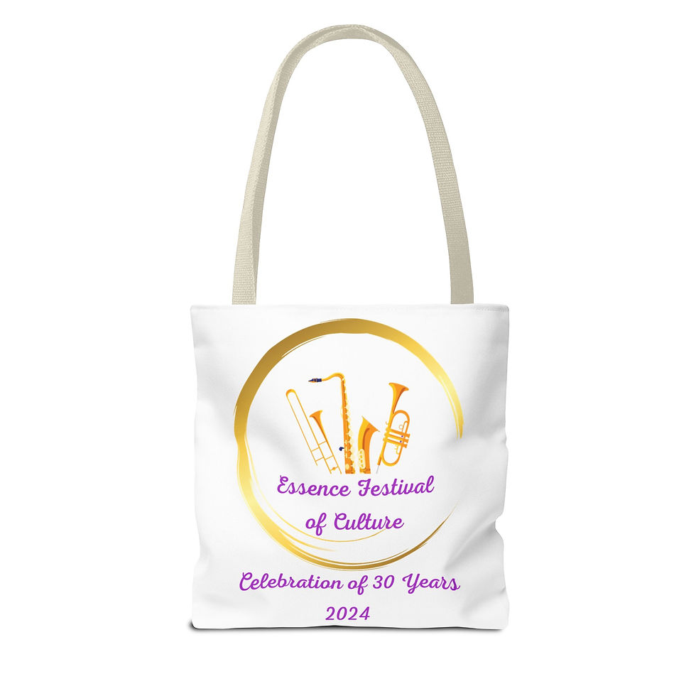 Thumbnail: Essence Festival 2024 Commemorative White Tote Bag (AOP)