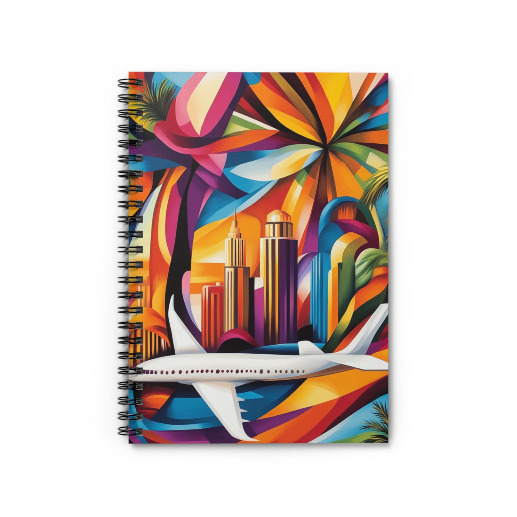 JETSETTER VIBES SPIRAL NOTEBOOK - RULED LINE