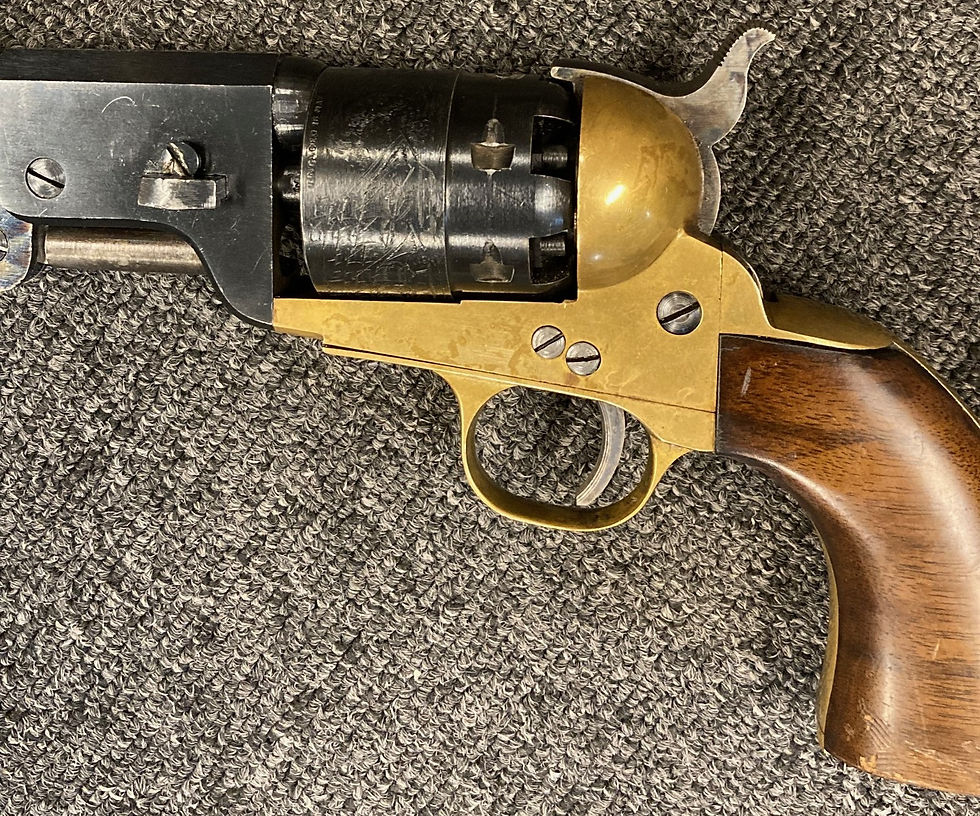 Miniatyrbilde: BRUKT REVOLVER EUROARMS BRESCIA 1851 NAVY .44