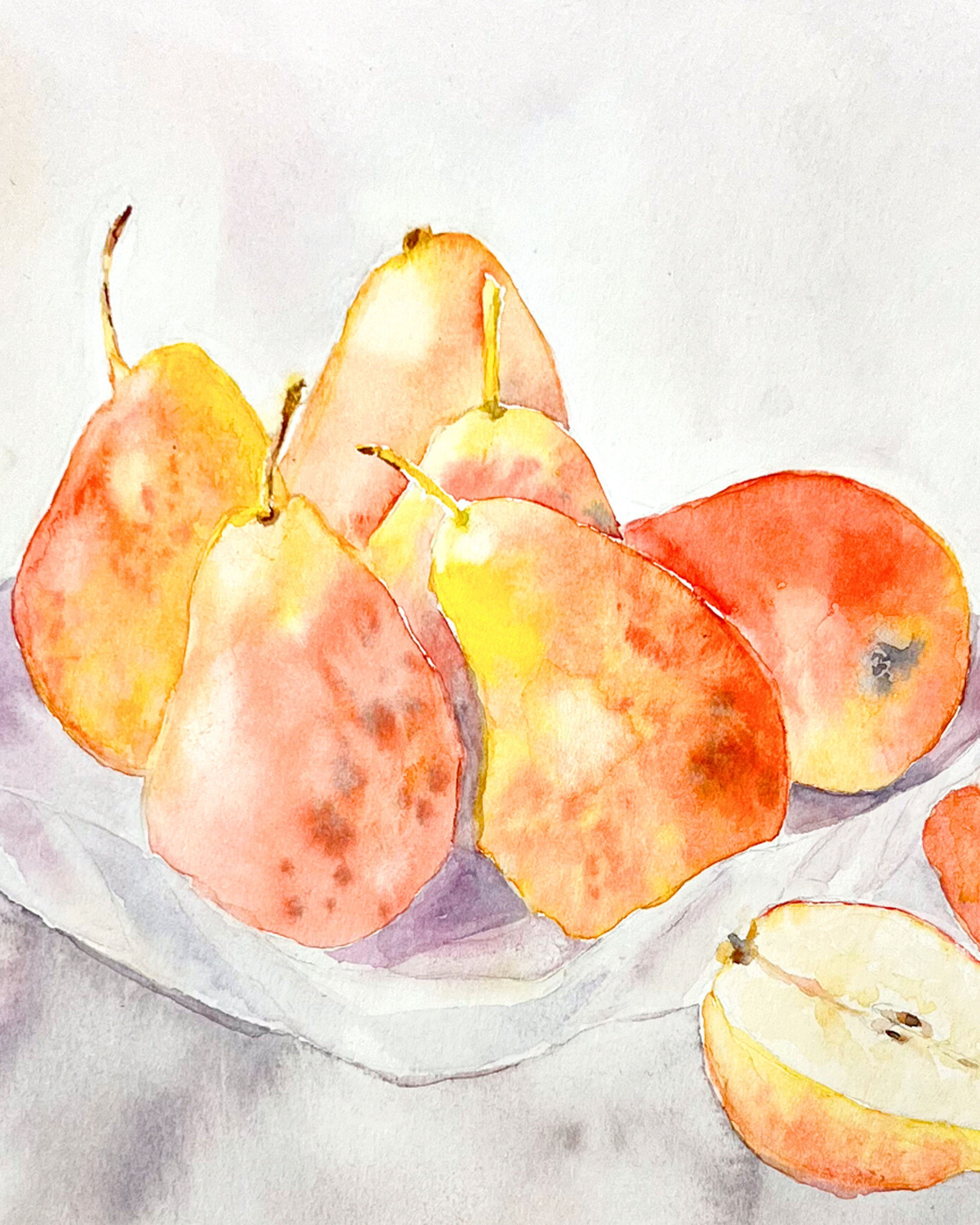 Pears (23.01 × 30.00 cm cm) 2023