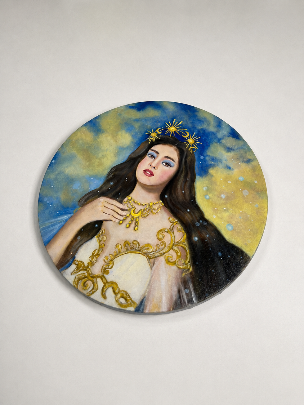 Folklore painting, Philippines Folklore, Tala Deity, image 8