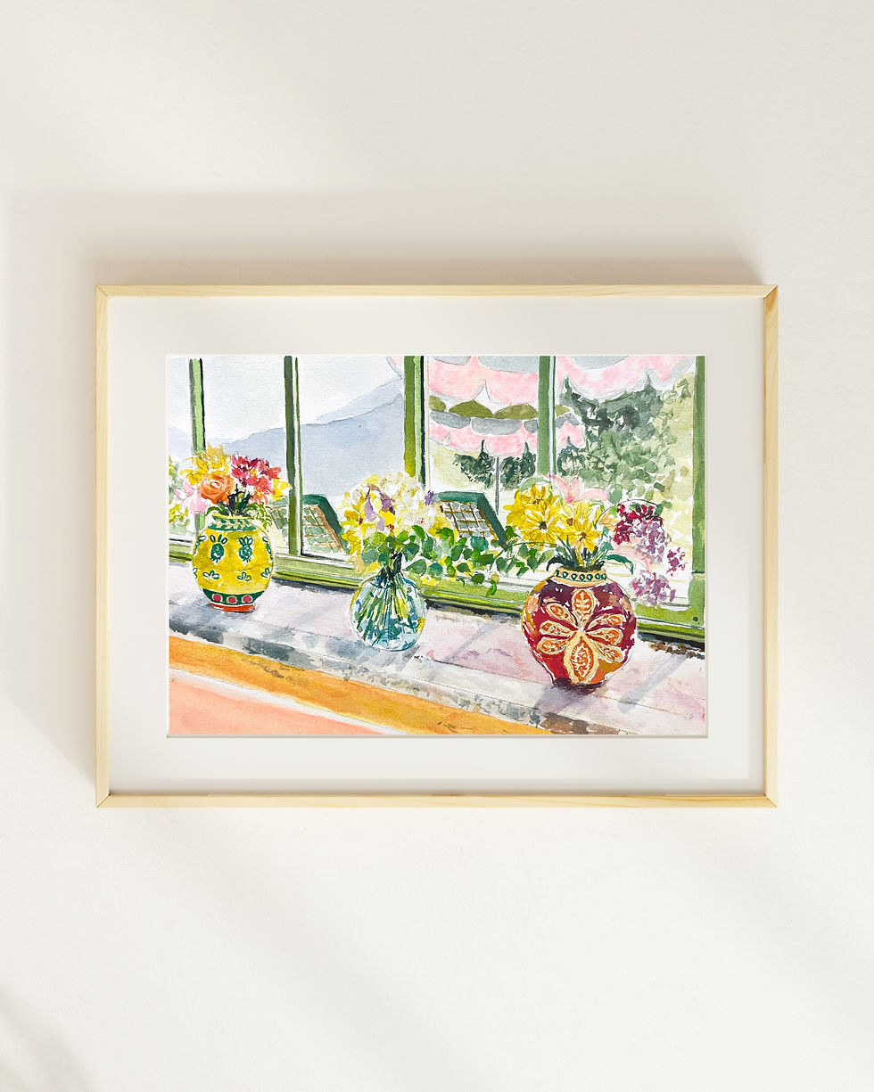 Thumbnail: The Sunroom (19.05 × 26.67 cm) 2025