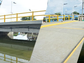 El corregimiento de la Isla del Rosario, Puebloviejo, tiene su nuevo puente.