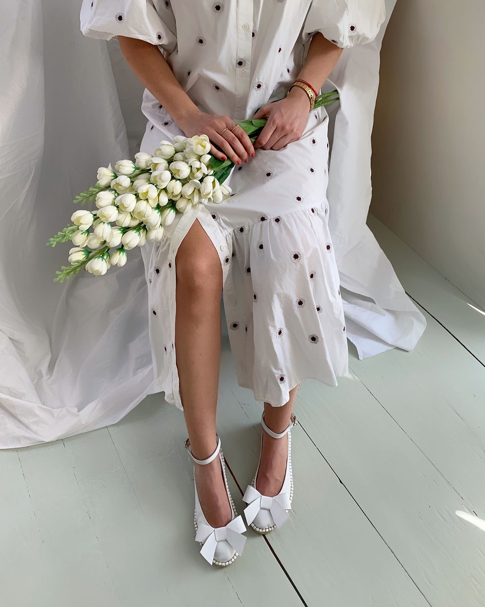 Thumbnail: White ABO Karmen Espadrilles