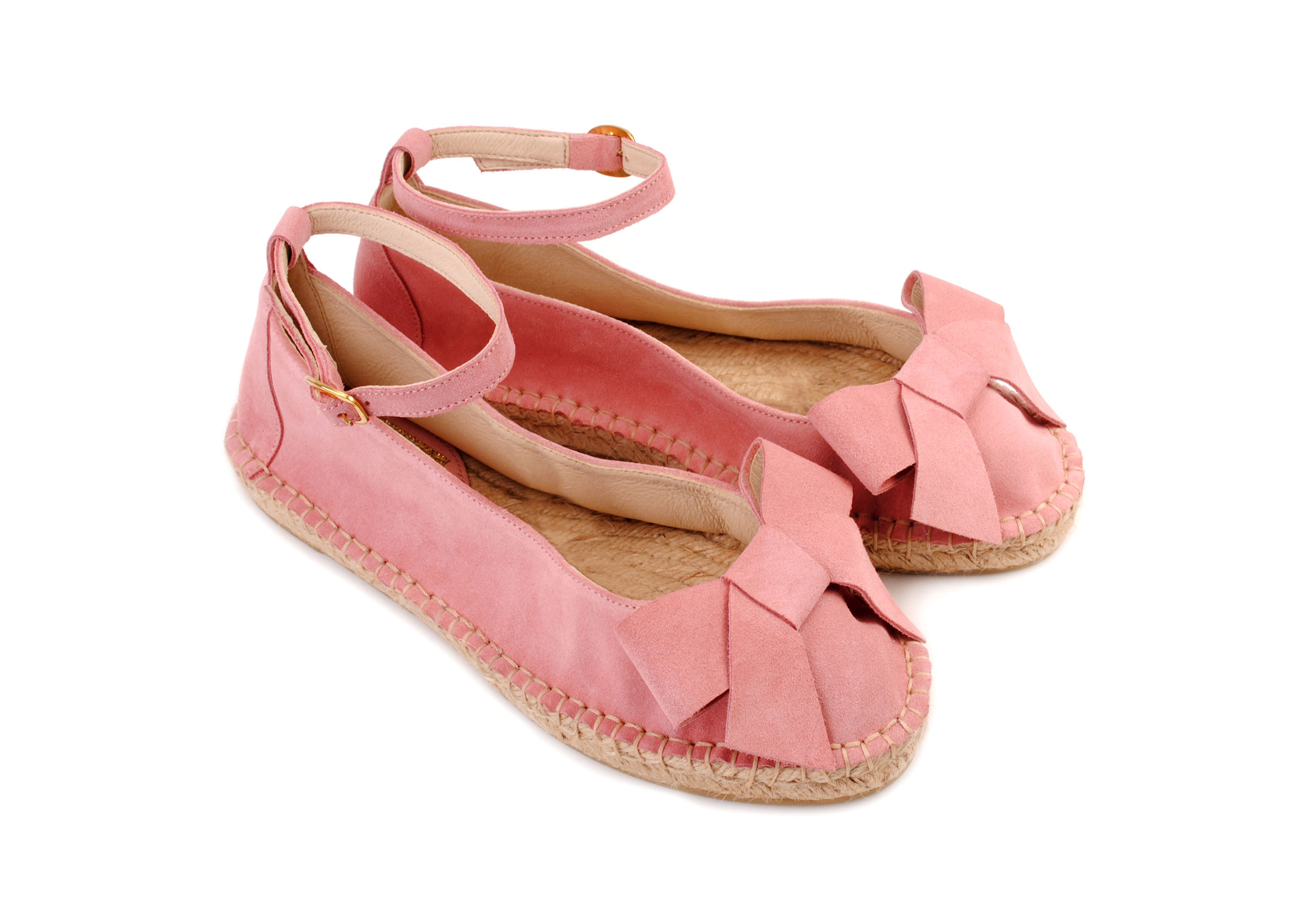 Pink Coral ABO Karmen Espadrilles 