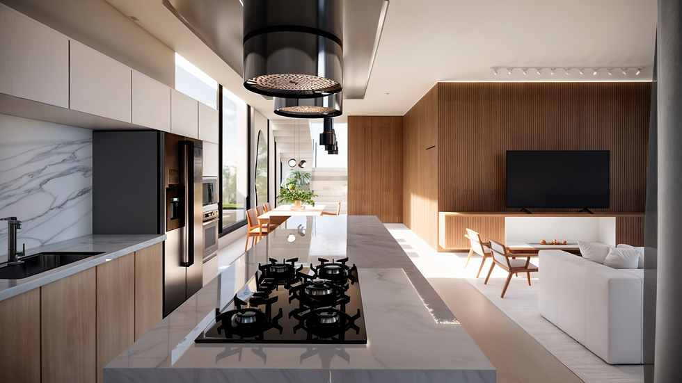 Projeto de interior Casa Brisa