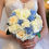 Thumbnail: French Blue & Cream Wedding Silk Flowers Posey