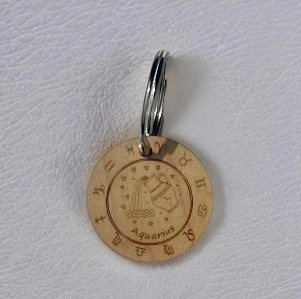 Miniature : Porte-clés astrologique