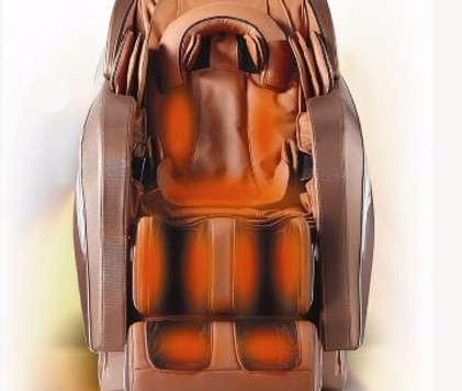 Weyron long roller coverage in the massage chair