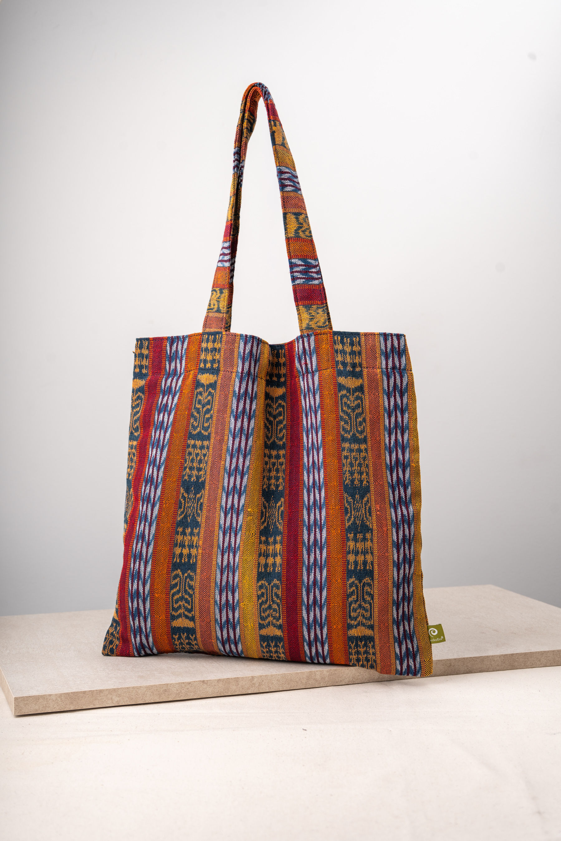 Tote Bag - Tono Naranja/Rojo