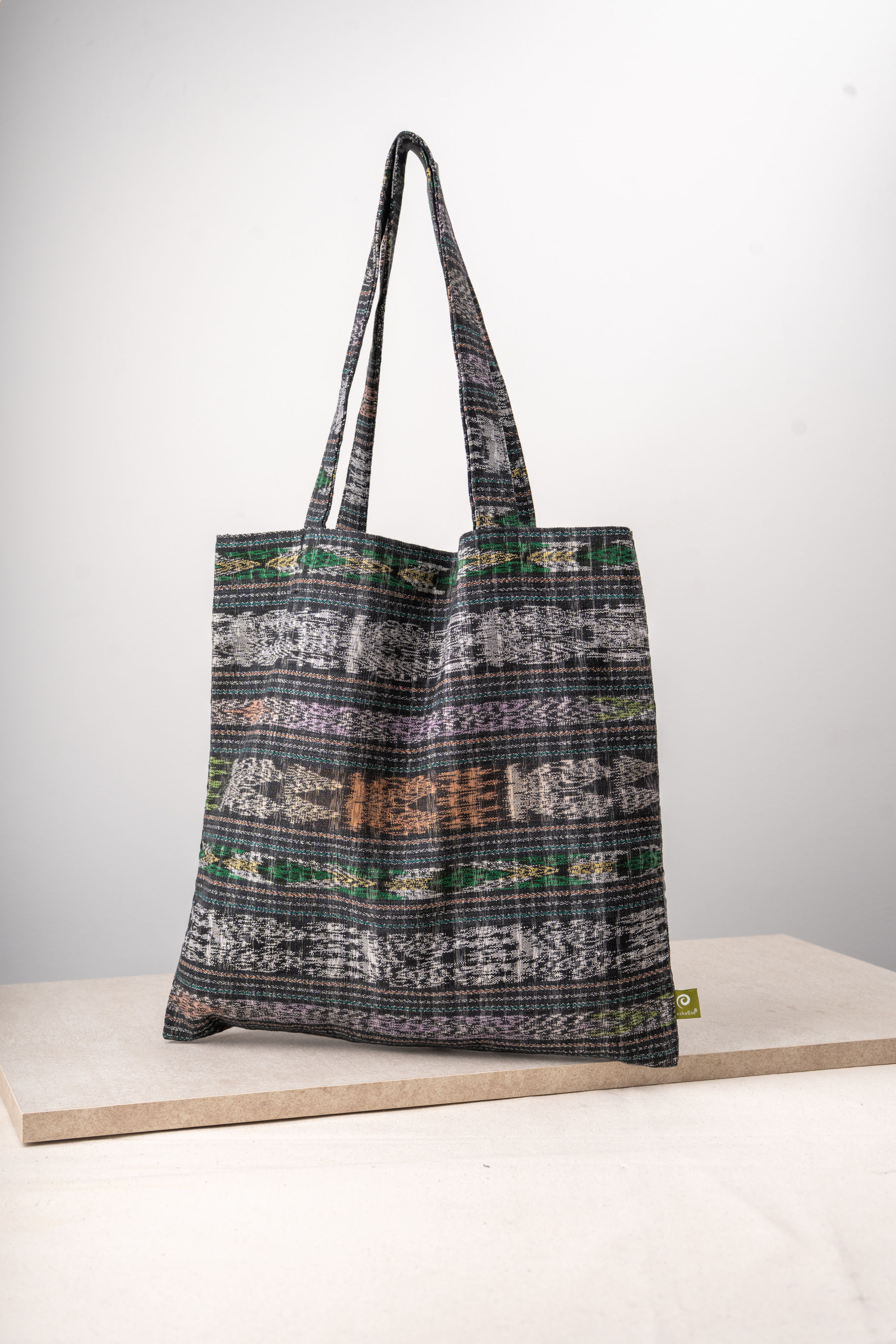 Tote Bag - Tono Negro/Multicolor