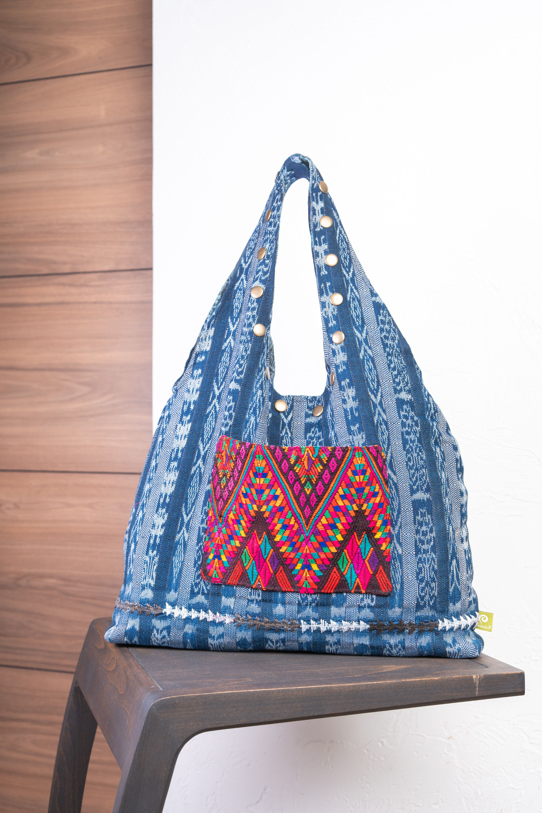 Hobo Bag - Tono Azul/Celeste/Multicolor