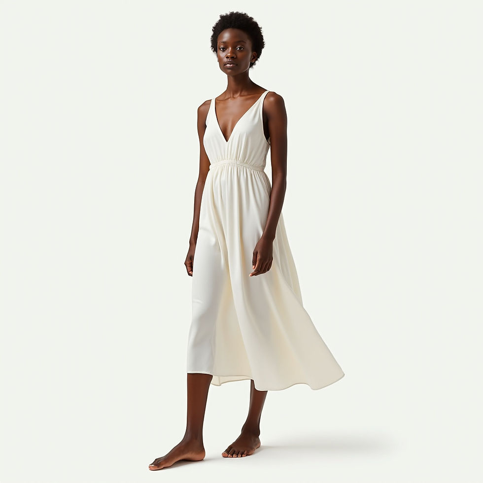 Vestido Midi Fluido