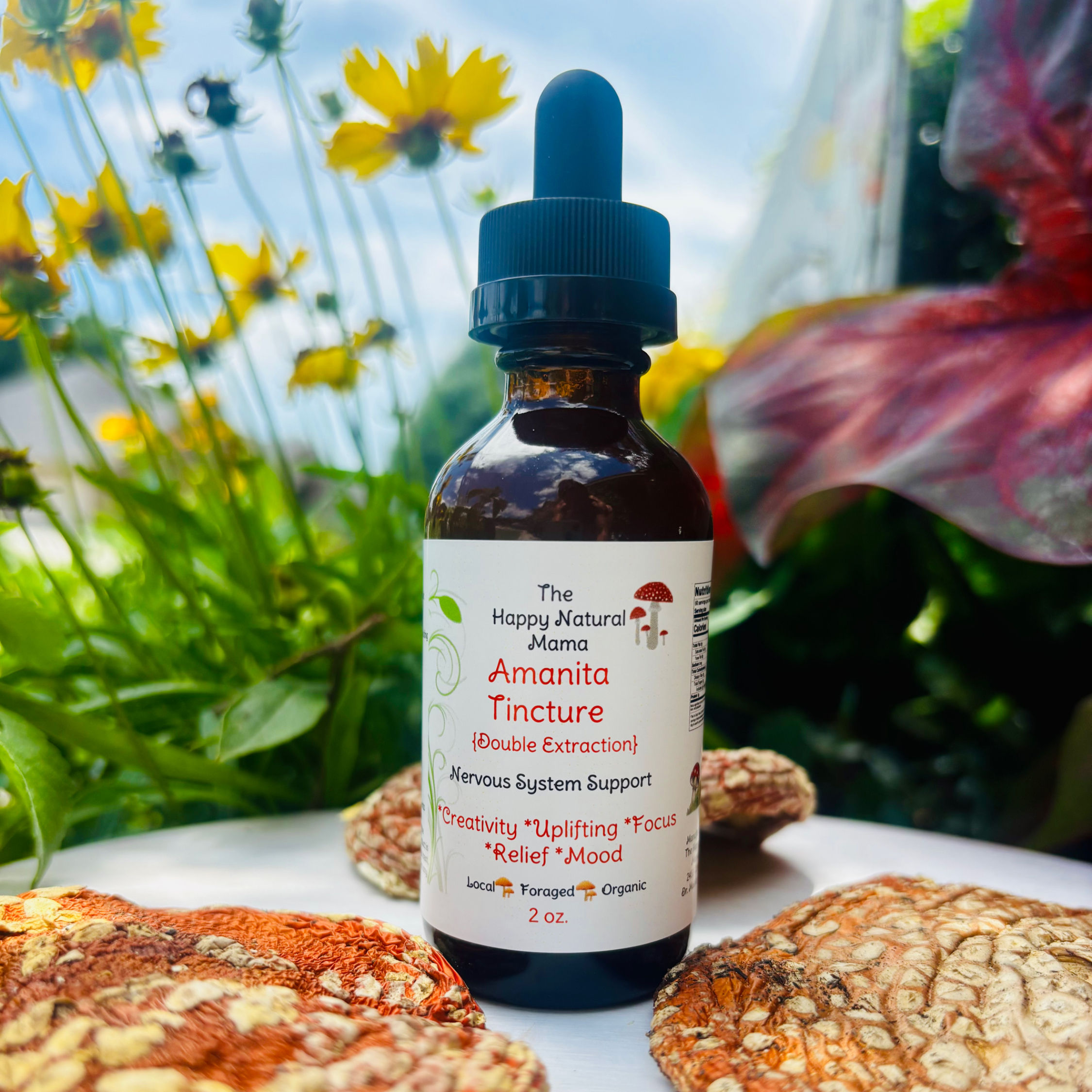 Amanita Muscaria Mushroom Tincture {Double Extraction}