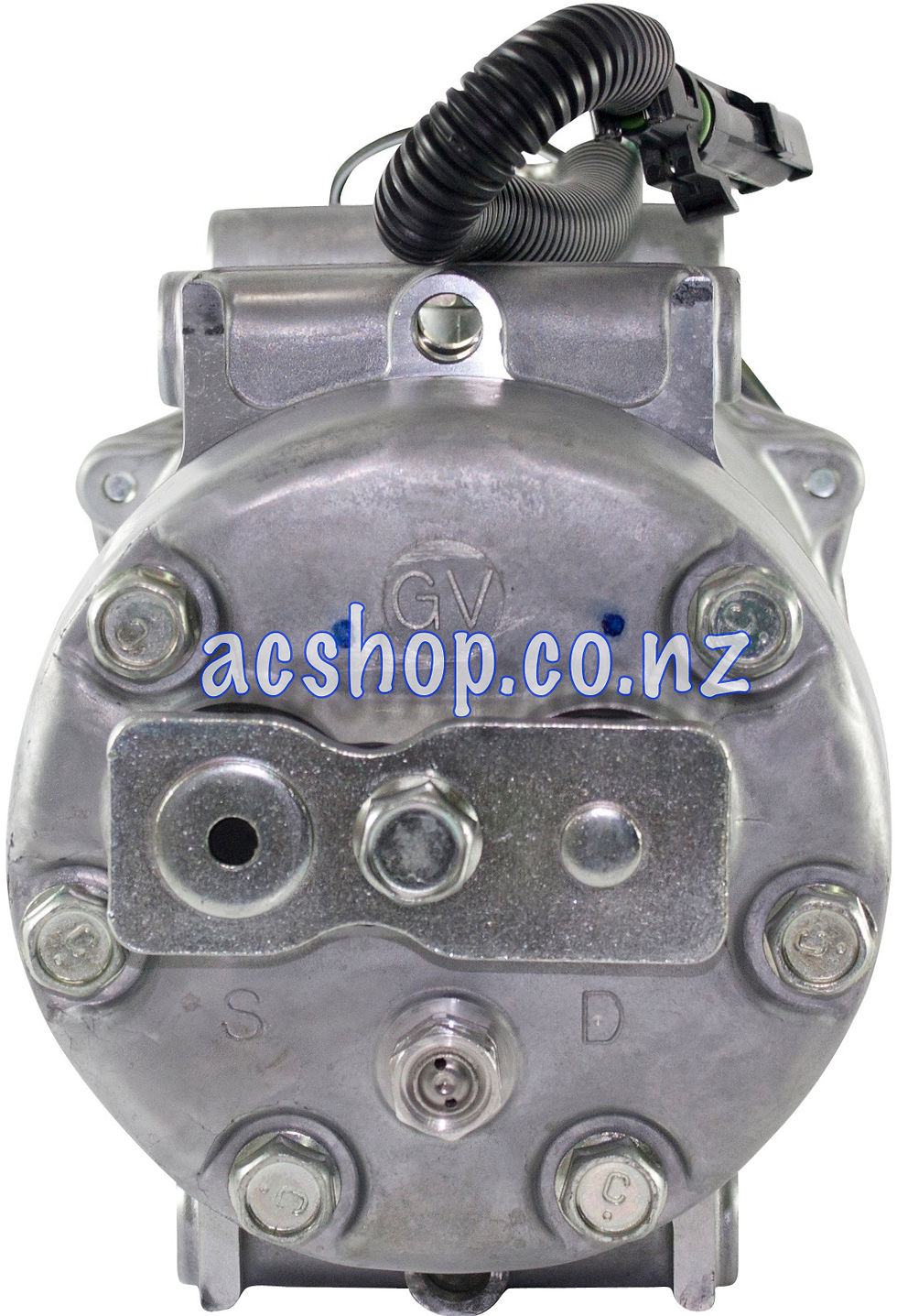 Thumbnail: C744420 SANDEN FLX7 8PK 12V D/MT PAD 119MM
