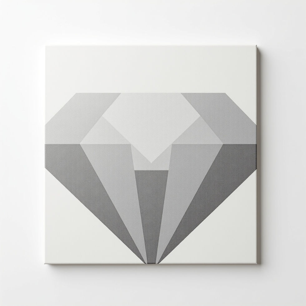 Crushed Diamond Canvas