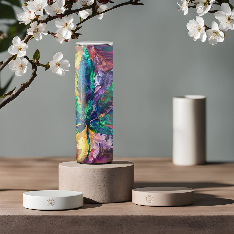 360 degree video rotation of tumbler