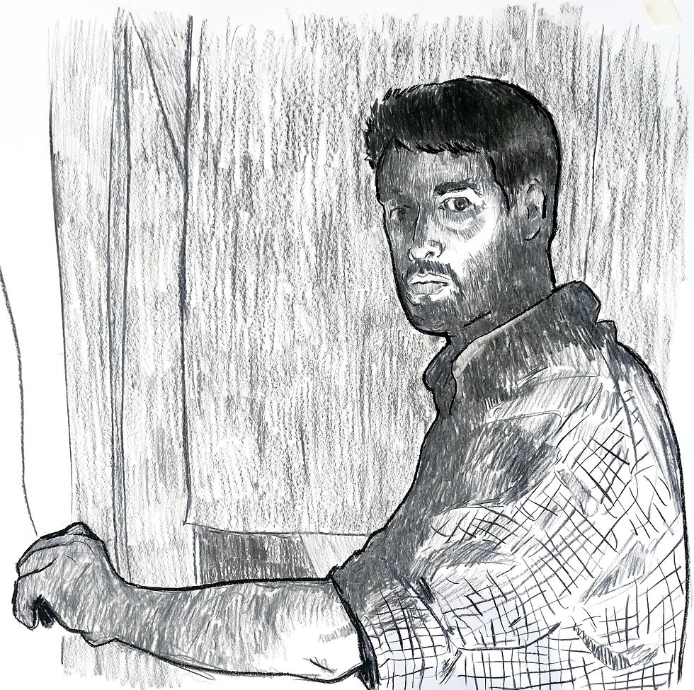 Self portrait XIV