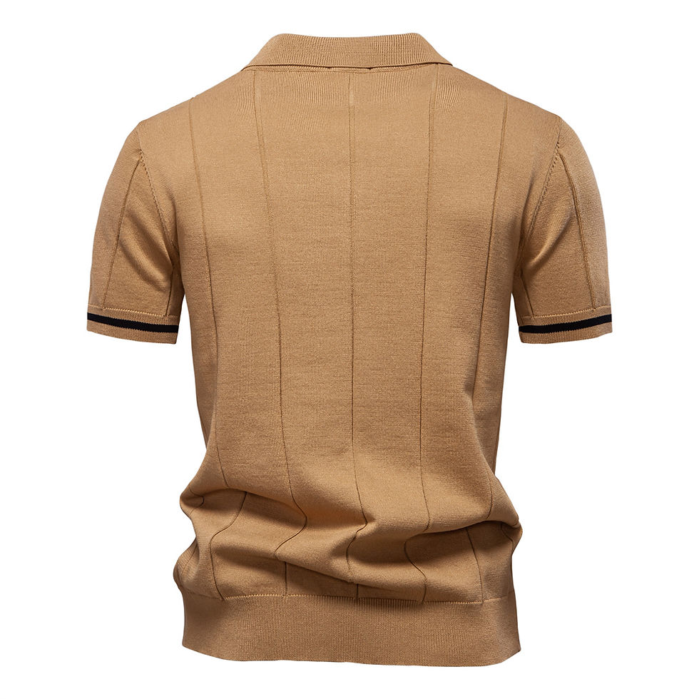 Thumbnail: Polo Minimalista em Tricot de Verão – Cesare