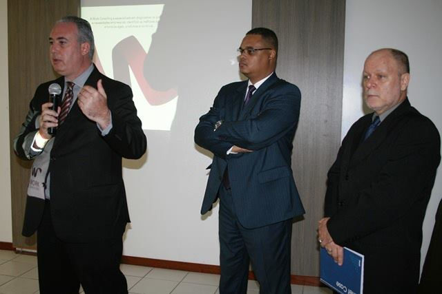 Ricardo Moraes em evento da WORK