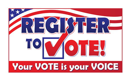 Register to vote today