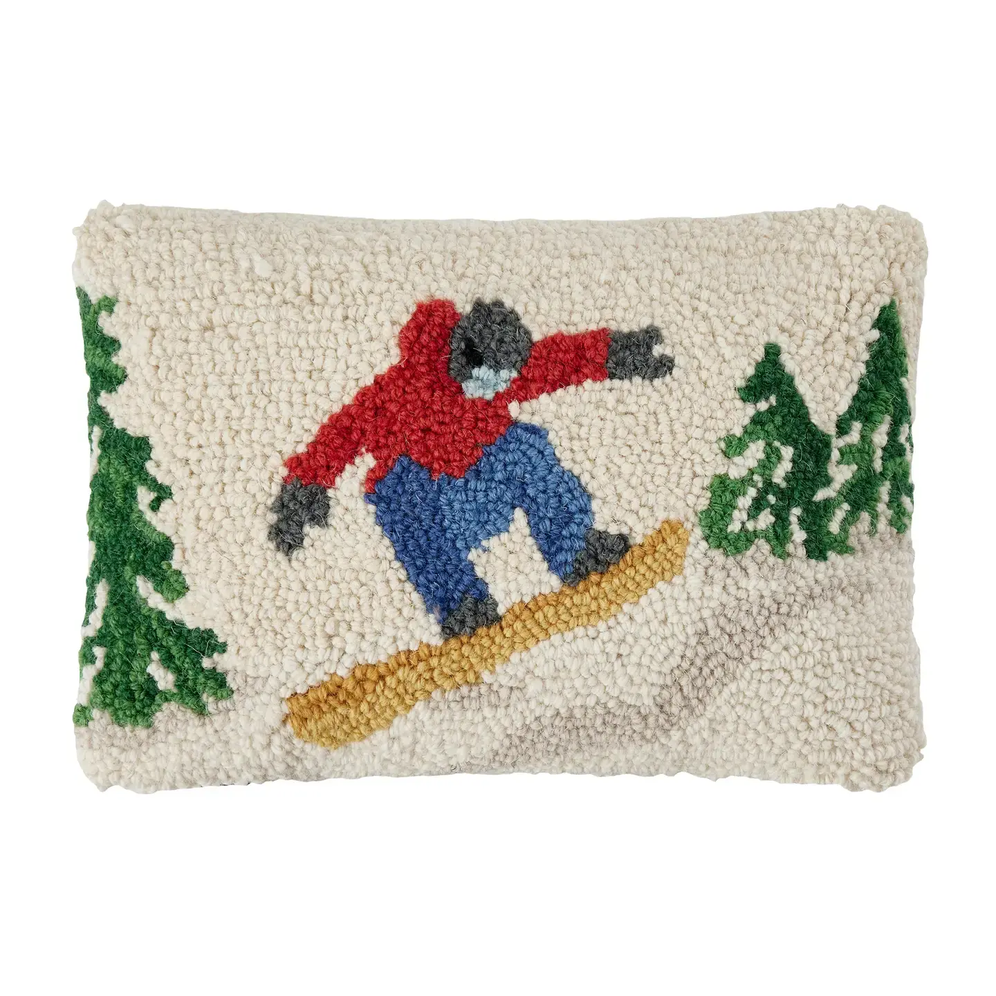Snowboarder Pillow