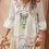 Thumbnail: V-Neck Vintage Print Dresses